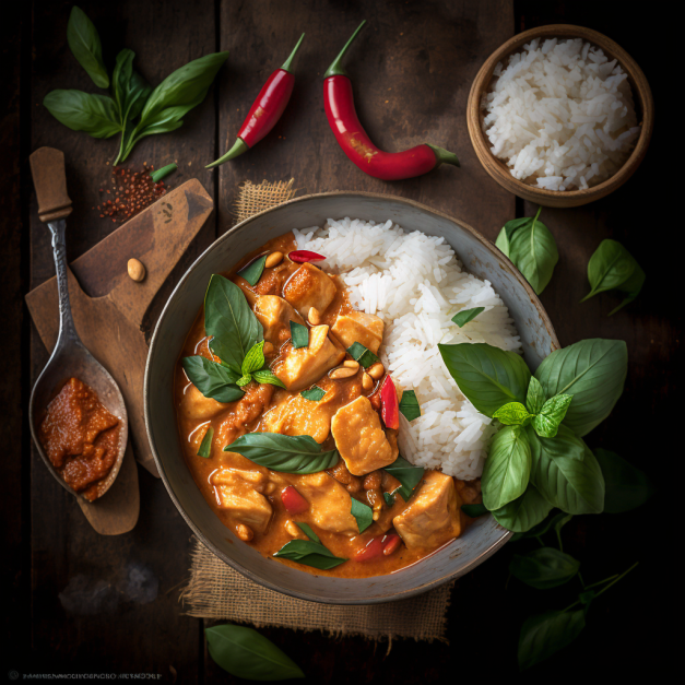 Red Thai Chicken Curry