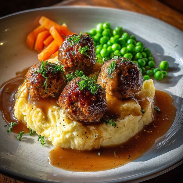 Meatballs & Mash