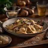 Creamy Chicken Ravioli